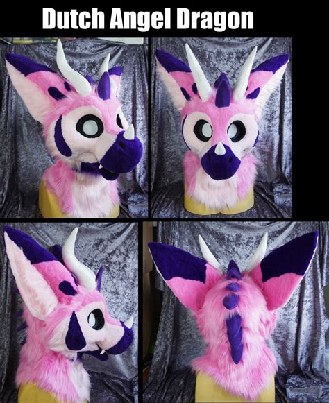 dutch angel dragon fursuit|More.